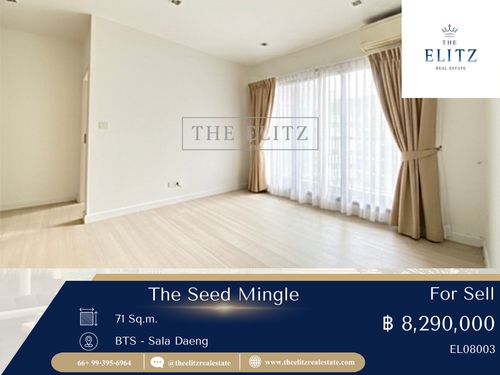 ✨เสน่ห์สวนพลูที่ใครก็หลงรัก! ขายคอนโด The Seed Mingle เดินหาของกินง่าย ใกล้แหล่งไลฟ์สไตล์ แต่เป็นส่วนตัวสุดๆ ❤️