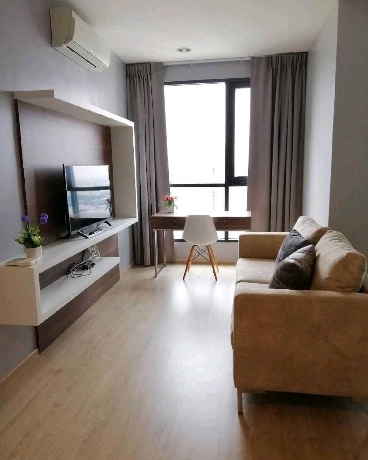 Condo for rent Ideo Q Ratchathewi 29th floor, fully furnished Ready to move in immediately.