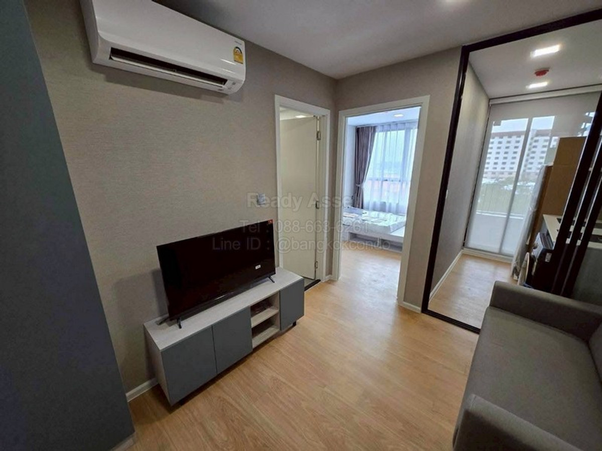 CR6901-0012 ให้เช่าคอนโด Atmoz Kanaal Rangsit ขนาด 26 ตรม 1 ห้องนอน ชั้น 5 ใกล้รถไฟฟ้าสายสีแดงสถานีรังสิต – รูปที่ 2
