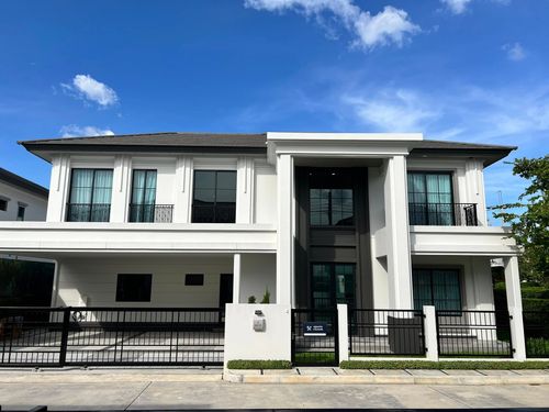 For Rent | Setthasiri Bangna–Suvarnabhumi (เศรษฐสิริ บางนา สุวรรณภูมิ)  บ้านใหม่ บ้านเดี่ยว 2 ชั้น พร้อมเข้าอยู่ โครงการหรู เป็นส่วนตัว ใกล้สนามบิน และทางด่วนเข้าเมือง