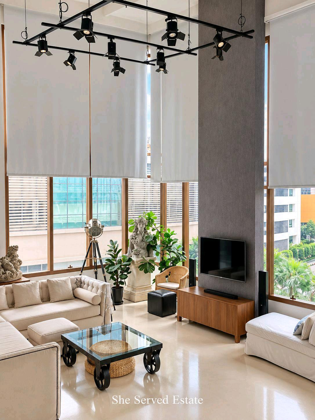 Duplex 180 SQ.M. | 6M High Ceiling | Private Garden | The Emporio Place Sukhumvit 24 | 086-929-9929 – รูปที่ 4
