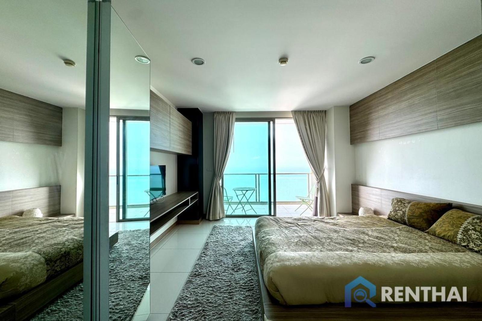 The Riviera Wongamat Beach studio 31 sqm  direct sea view foreign name