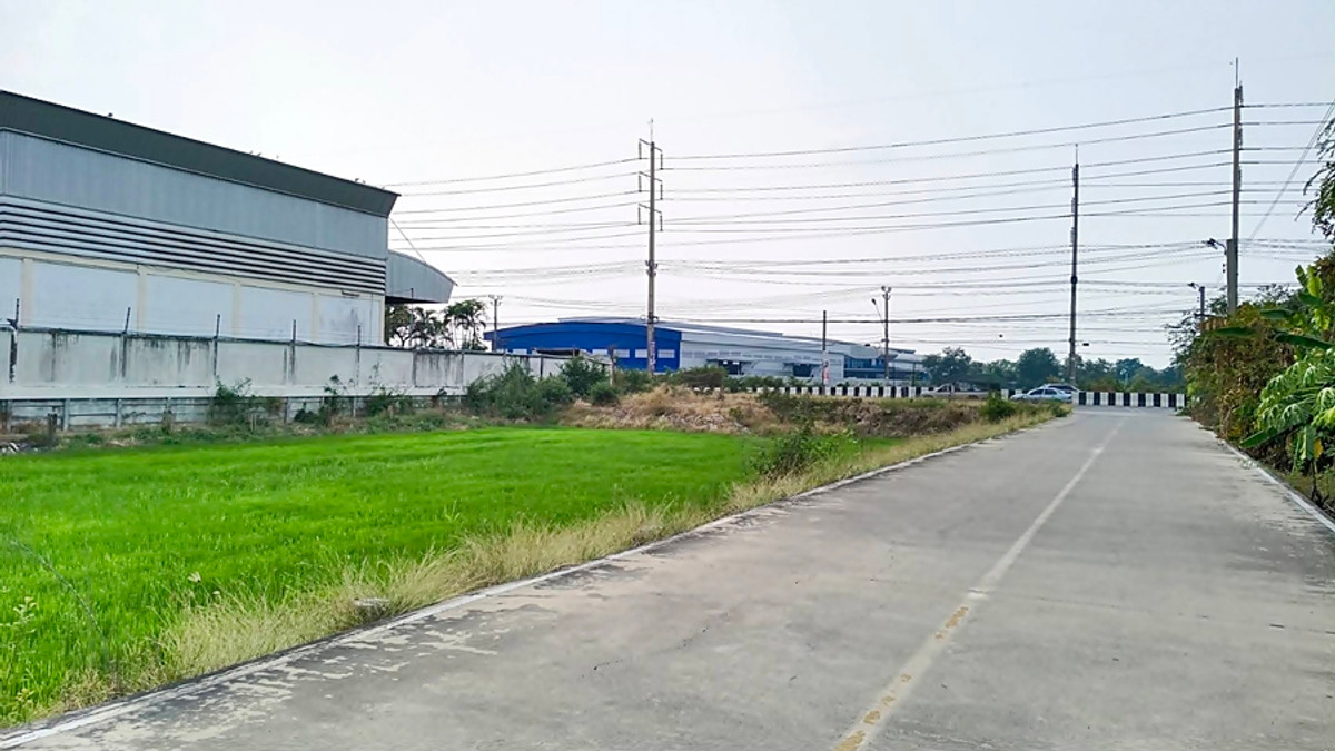 ที่ดิน 30 ไร่ แยกไทรน้อย อยู่ใกล้สำนักงานบริษัทใหญ่และโรงงานเถ้าแก่น้อย – รูปที่ 3