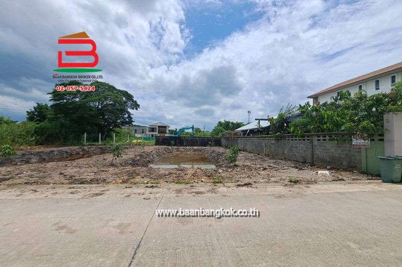 ที่ดินถมแล้ว เนื้อที่ 200 ตร.ว. หมู่บ้านเปรมวดี (พุทธมณฑลสาย 3 ซอย 19) ถนนพุทธมณฑลสาย 3 แขวงบางระมาด เขตตลิ่งชัน  – รูปที่ 4