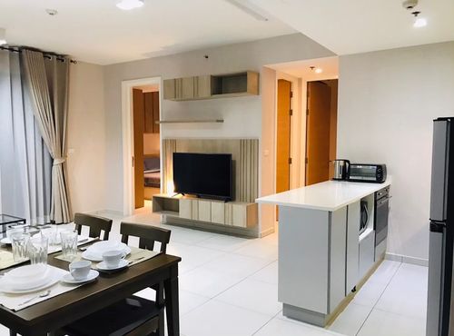 Condo for rent, Loft Ekkamai, 2 bedrooms - next to BTS, convenient for every trip.“