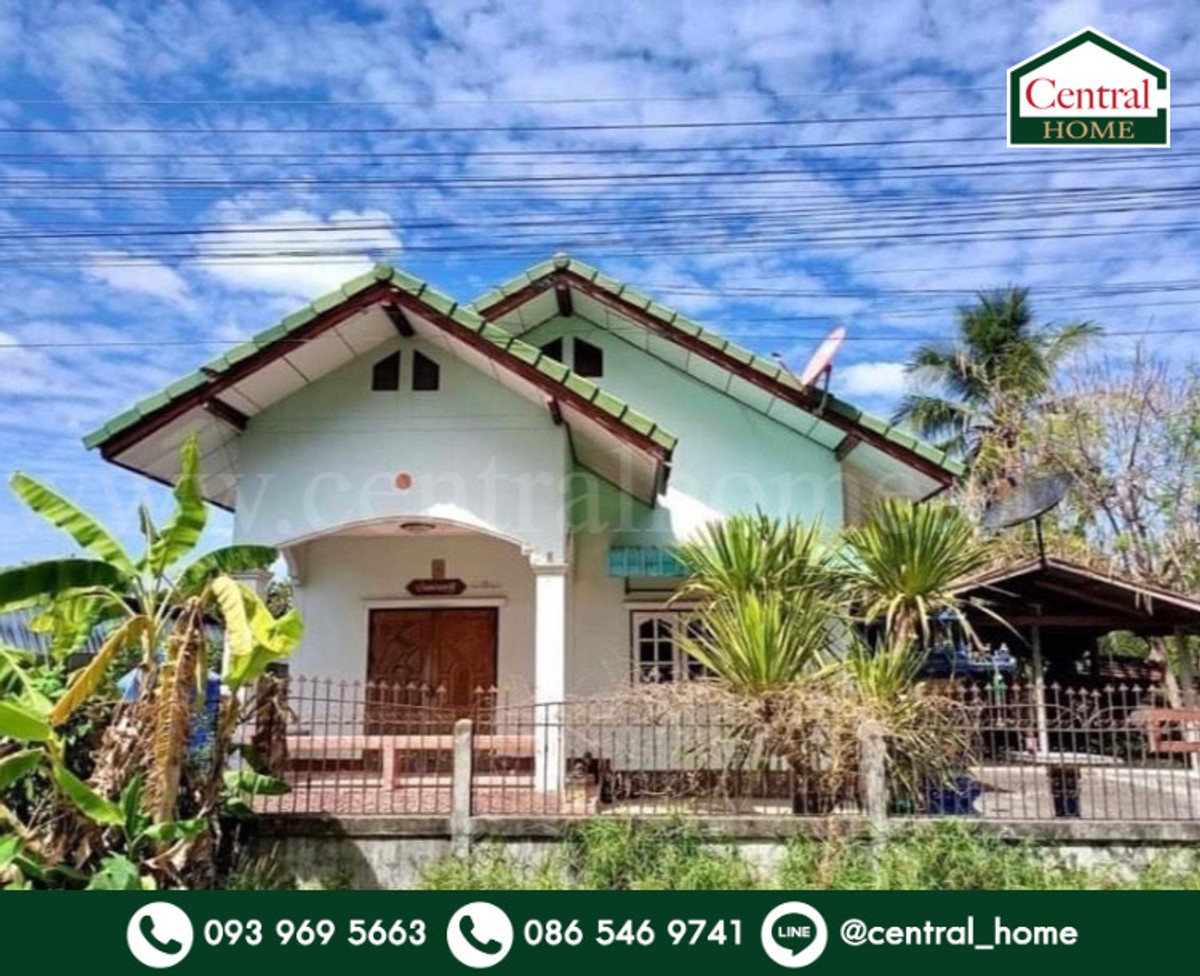 Single-storey detached house, 100 sq m, Warin Chamrap - Ubon Ratchathani. Single-storey detached house, 100 sq m, Warin Chamrap - Ubon Ratchathani.
