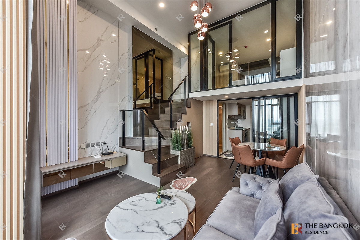 🌆 Modern Loft-Style 2 ห้องนอน เฟอร์ครบ - Park Origin Ratchathewi🚆 ใกล้ BTS ราชเทวี