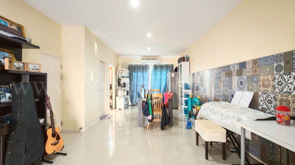 3-story townhome, Baan Klang Muang, Suan Luang, behind the edge, cheapest price in the project. – รูปที่ 4