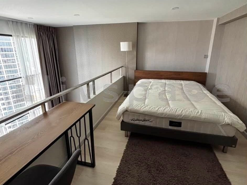 ▚ L0FC4Kツ ให้เช่า: Knightsbridge Prime Sathorn 1 Bed Duplex 37.95ตร.ม. ห้อง Double Space ตกแต่ง Modern Loft พร้อมอยู่✨ – รูปที่ 3