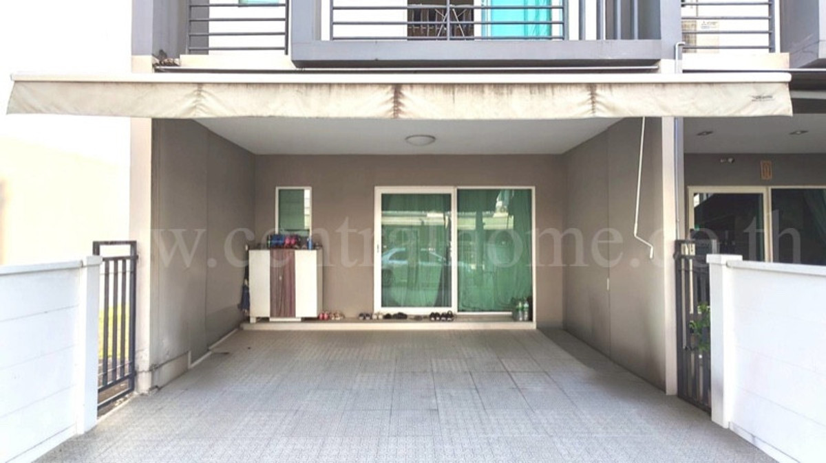 3-story townhome, Baan Klang Muang, Suan Luang, behind the edge, cheapest price in the project. – รูปที่ 3