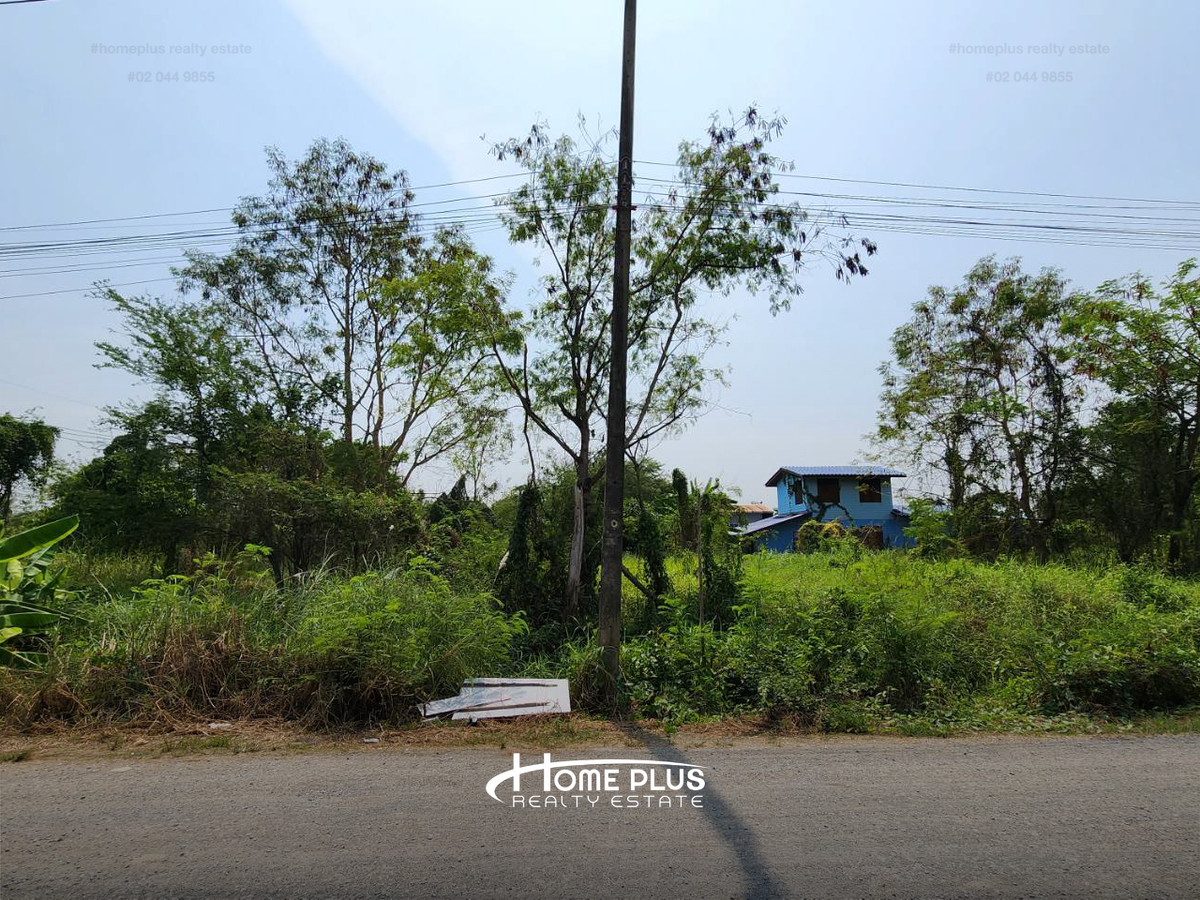 Land next to Thepnimit-Sam Phran Road, Nakhon Pathom, area 281 square meters. – รูปที่ 4