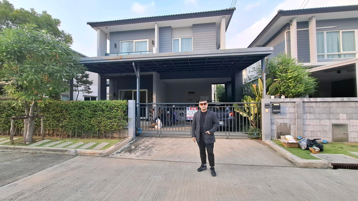 ขายบ้านเดี่ยว Centro สาทร–กัลปพฤกษ์ บ้านเดี่ยว 2 ชั้น บนถนนบางแค ใกล้ MRT บางแค