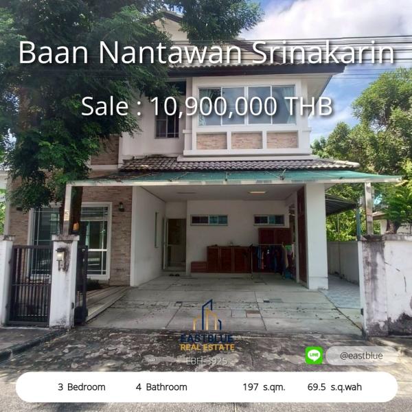 Spacious 3-Bed Home in Bangna – Luxury Living Awaits  
Modern 3 Bed, 4 Bath House Near Theparak – Your Dream Home! 0642748883