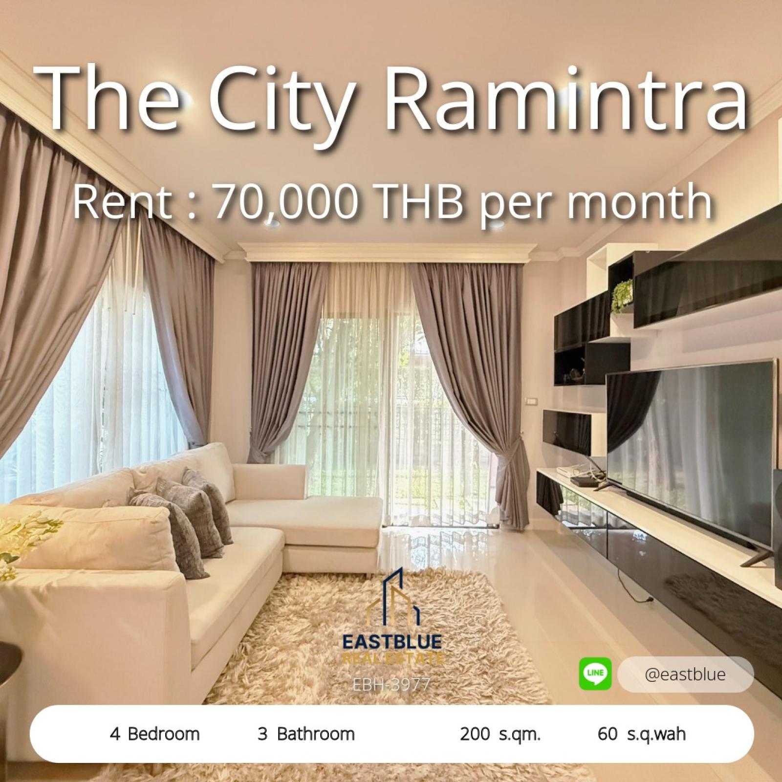 11/08/2026, 🏠 เช่า บ้าน 4 ห้องนอน เดอะ ซิตี้ รามอินทรา ที่จอดรถ 2 คัน 70,000 บาท/เดือน 0642748883 11/08/2026, 🏠 เช่า บ้าน 4 ห้องนอน เดอะ ซิตี้ รามอินทรา ที่จอดรถ 2 คัน 70,000 บาท/เดือน 0642748883