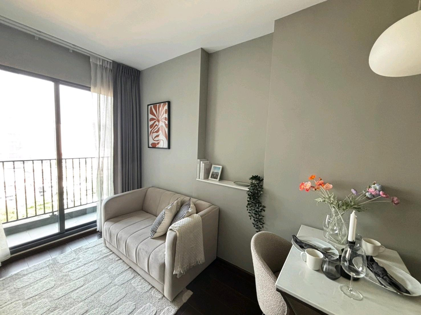 For rent 🌳🌳C ekkamai 🌳🌳 ห้องสวย พร้อมอยู่ แต่งสวย จัดเต็ม 🎈corner room   🌳🌳 – รูปที่ 4