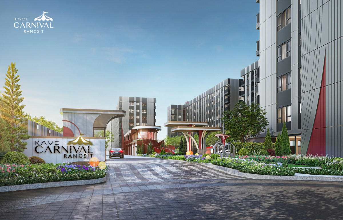 Kave Carnival, 1-bed room, 23.6-26.2 sq m, cheap price starting at only 1.39 million baht, Fully Furnished. – รูปที่ 4
