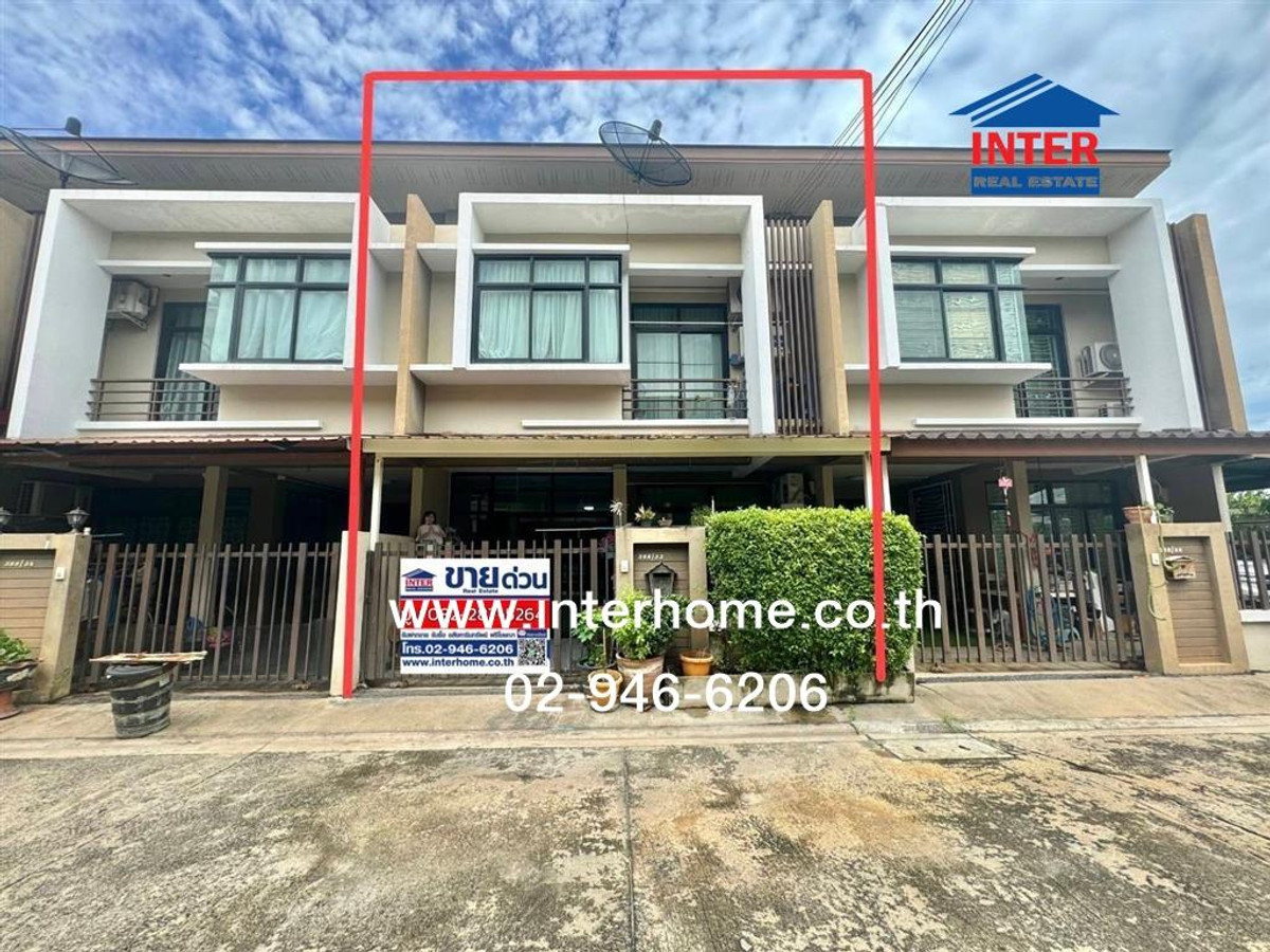 2-story townhouse, 19.5 sq m, Thanarin Village, Townhome 4, Soi Wat Yai, Suksawat Road. Khlong Sappasamit Road Phra Samut Chedi, Samut Prakan 2-story townhouse, 19.5 sq m, Thanarin Village, Townhome 4, Soi Wat Yai, Suksawat Road. Khlong Sappasamit Road Phra Samut Chedi, Samut Prakan
