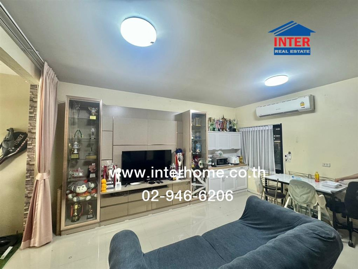 2-story townhouse, 19.5 sq m, Thanarin Village, Townhome 4, Soi Wat Yai, Suksawat Road. Khlong Sappasamit Road Phra Samut Chedi, Samut Prakan – รูปที่ 4