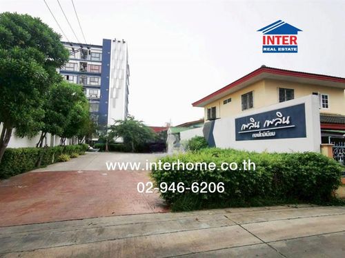 Condominium 32.22 sq m. Ploen Ploen Condominium Chaengwattana-Pak Kret, near Big C Pak Kret, Soi Bypass Pak Kret 41, Chaengwattana Road, Tiwanon Road, Pak Kret, Nonthaburi.