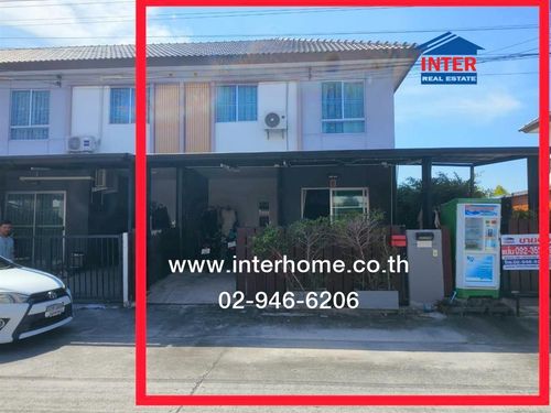 ทาวน์เฮ้าส์ 2 ชั้น 24 ตร.ว. หมู่บ้านพฤกษา106 บางปู-ตำหรุ ใกล้ขนส่งบางปู ถนนสุขุมวิทสายเก่า ถนนคลองขุด ถนนตำหรุ-บางพลี เมืองสมุทรปราการ สมุทรปราการ