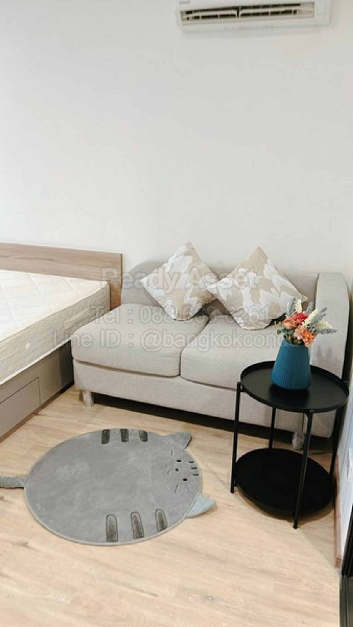 CR6901-0016 Condo for rent Wonder Kaset 24.5 sq m 1 bedroom 5th floor quiet corner unit – รูปที่ 3