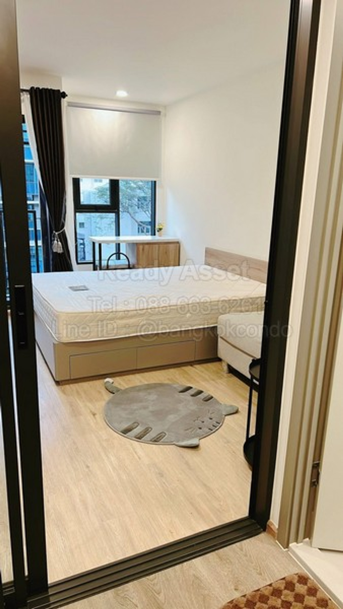 CR6901-0016 Condo for rent Wonder Kaset 24.5 sq m 1 bedroom 5th floor quiet corner unit – รูปที่ 2