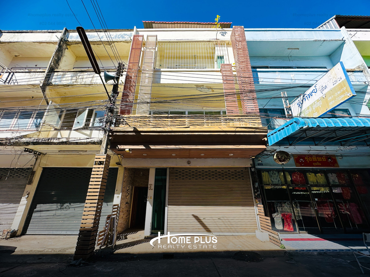 อาคารพาณิชย์ 3 ชั้น ทำเลทอง ซอยศรีจันทร์ 4 ใจกลางเมืองขอนแก่น – รูปที่ 3