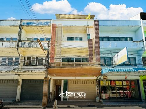 3-story commercial building, prime location, Soi Srichan 4, in the heart of Khon Kaen city.
