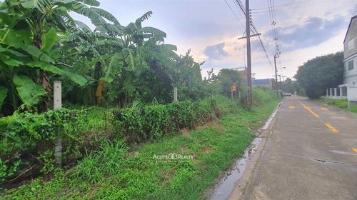 ขายที่ดินเปล่า ในหมู่บ้านสวัสดิการทหาร รามอินทรา 61 ใกล้รถไฟฟ้าสายสีชมพู วัชรพล