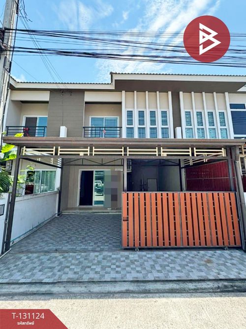 Townhouse for sale Sap Mankong Village 7, Bang Bo, Samut Prakan, ready to move in.