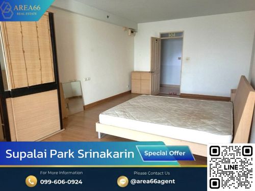 🔥High floor room, open view, condo, good location, near the mall, BTS, hospital, complete in one place | Supalai park srinakarin
