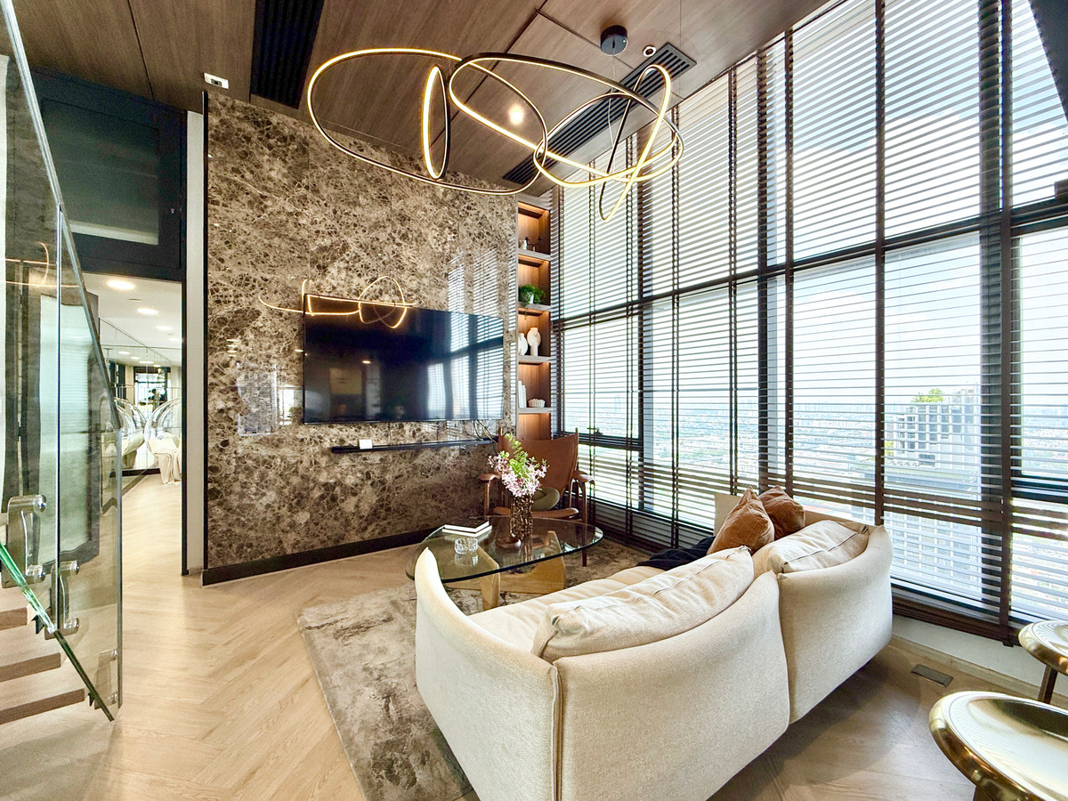 🚀 CONNER Ratchathewi - 170 sq m. Duplex Penthouse* 3 bedrooms, 4 bathrooms, beautifully decorated 092-545-6151 (Tim) – รูปที่ 4