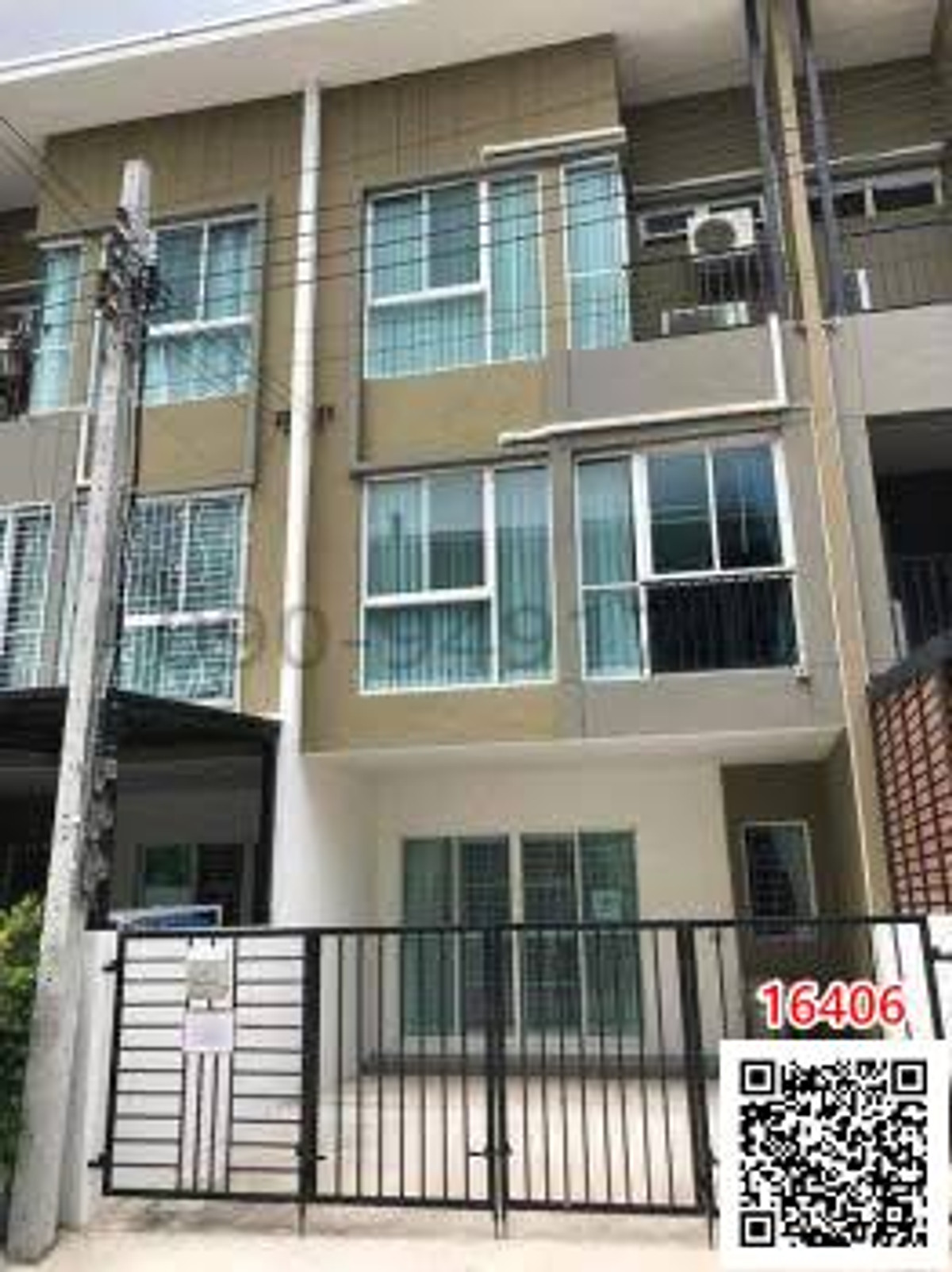 3-story townhome for rent, Bless Town Ramindra 127 (Bless Town)