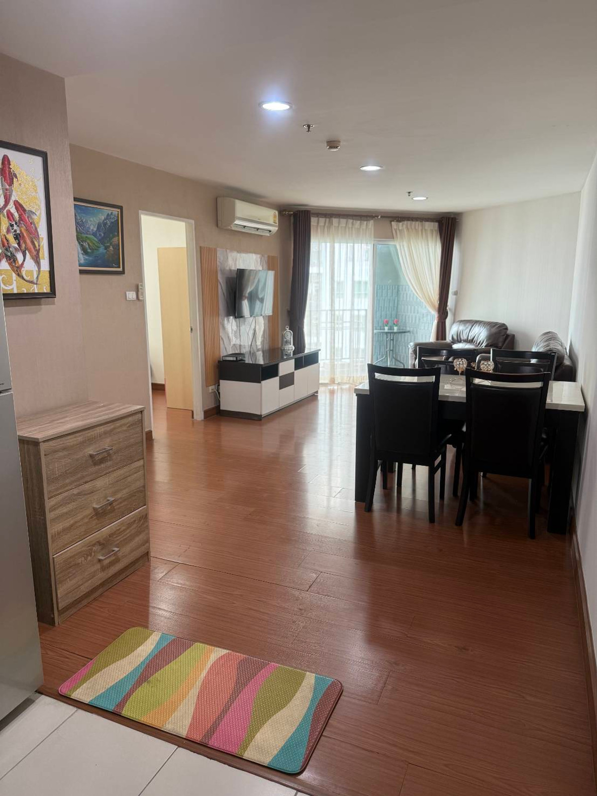 Condo Belle Grand Rama 9, Belle grand rama9, next to Central Rama 9/MRT Rama 9, 2 bedrooms, 1 bathroom.
