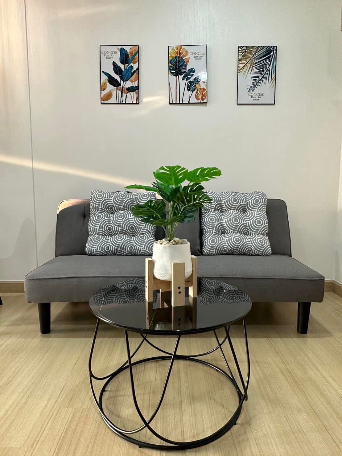 For rent, Supalai Veranda Ramkhamhaeng, room size 30 sq m, Building C, 12th floor, stadium view, complete with furniture and electrical appliances, ready to move in. – รูปที่ 4