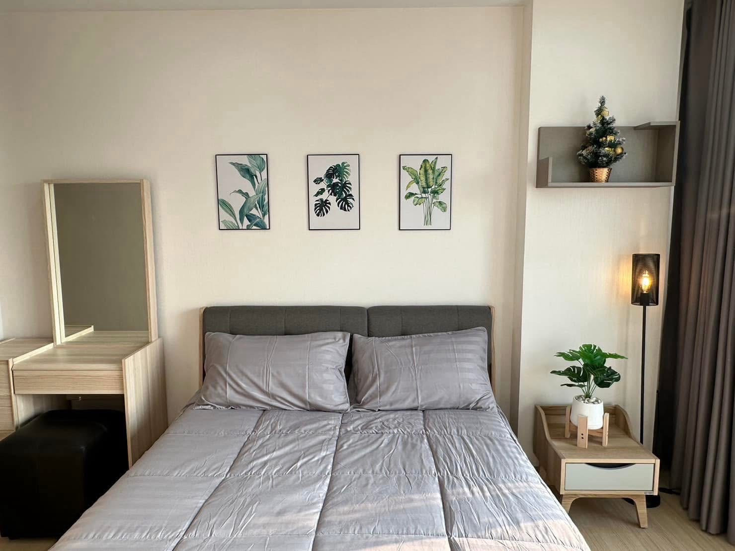 For rent, Supalai Veranda Ramkhamhaeng, room size 30 sq m, Building C, 12th floor, stadium view, complete with furniture and electrical appliances, ready to move in. – รูปที่ 2