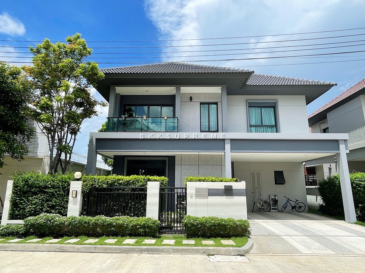 (For sale) ** Single house, Bangkok Boulevard Srinakarin, Bangna, fully decorated, ready to move in ** (For sale) ** Single house, Bangkok Boulevard Srinakarin, Bangna, fully decorated, ready to move in **