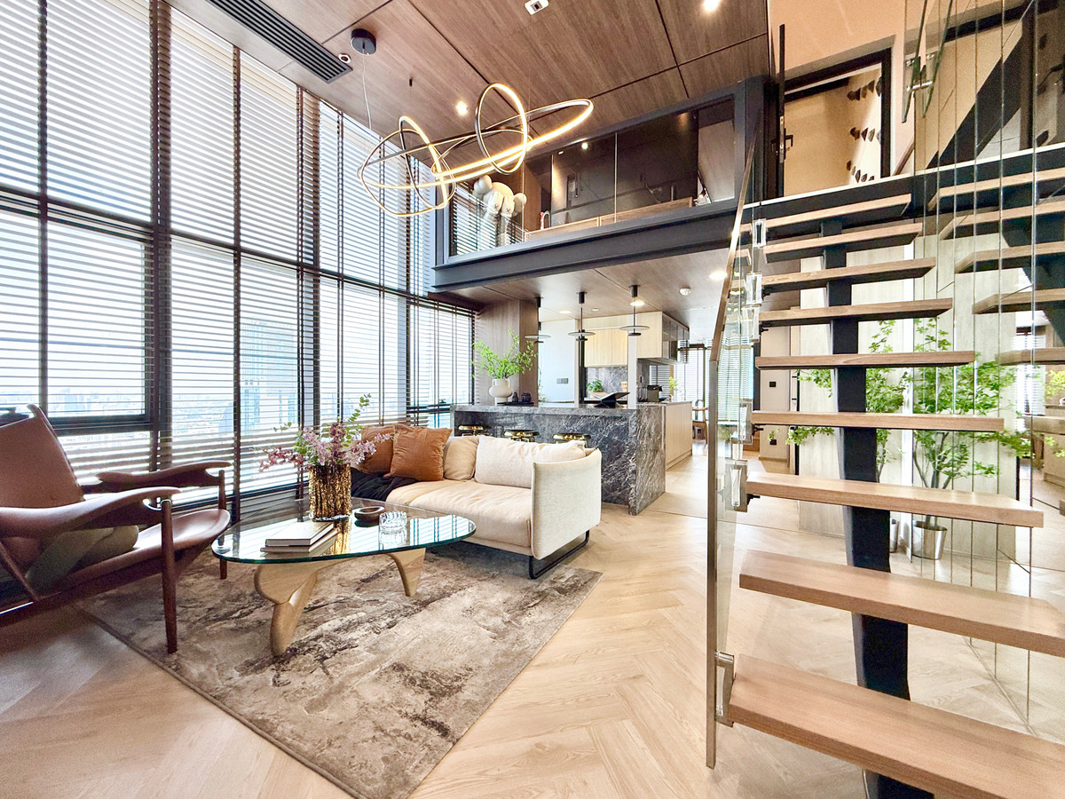 🚀 CONNER Ratchathewi - 170 sq m. Duplex Penthouse* 3 bedrooms, 4 bathrooms, beautifully decorated 092-545-6151 (Tim) – รูปที่ 2