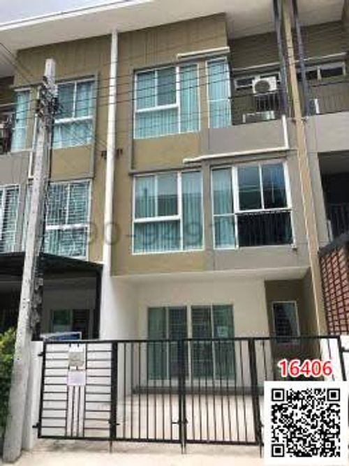3-story townhome for rent, Bless Town Ramindra 127 (Bless Town)