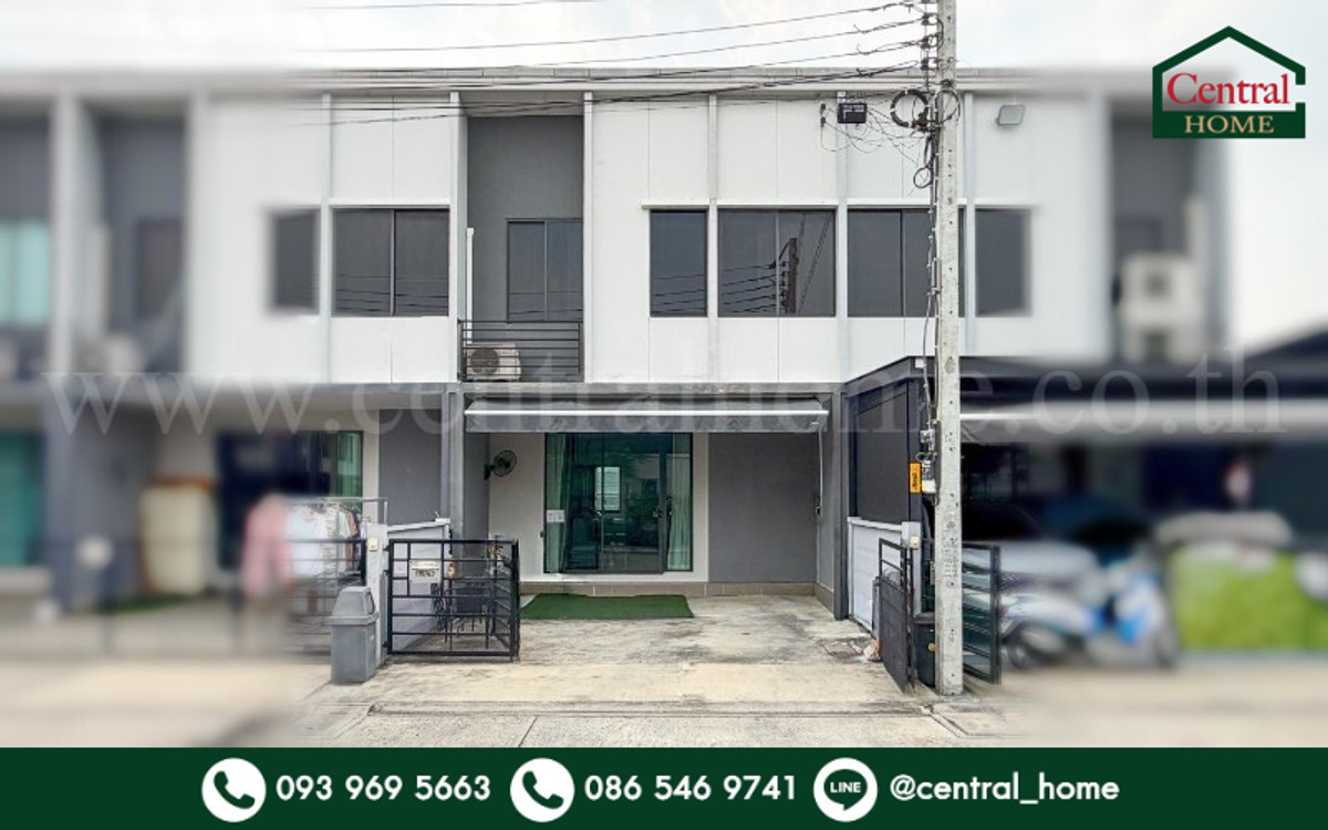 Townhome Pleno Ratchaphruek - Rattanathibet, in front of the house does not hit anyone, good condition, ready to move in. Townhome Pleno Ratchaphruek - Rattanathibet, in front of the house does not hit anyone, good condition, ready to move in.
