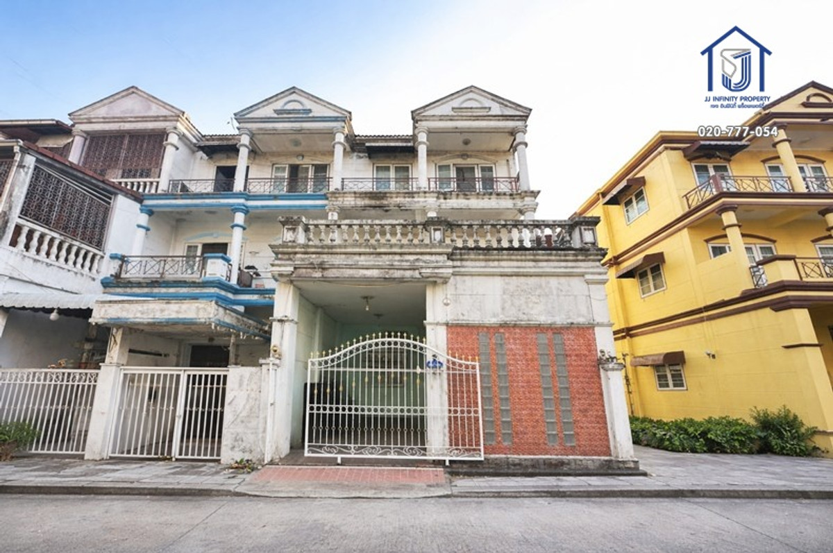 For sale and rent, 3-story townhome, Krung Thong Village 5, Soi Nawamin 111, intersection 1, corner house, near Ramindra Expressway. For sale and rent, 3-story townhome, Krung Thong Village 5, Soi Nawamin 111, intersection 1, corner house, near Ramindra Expressway.
