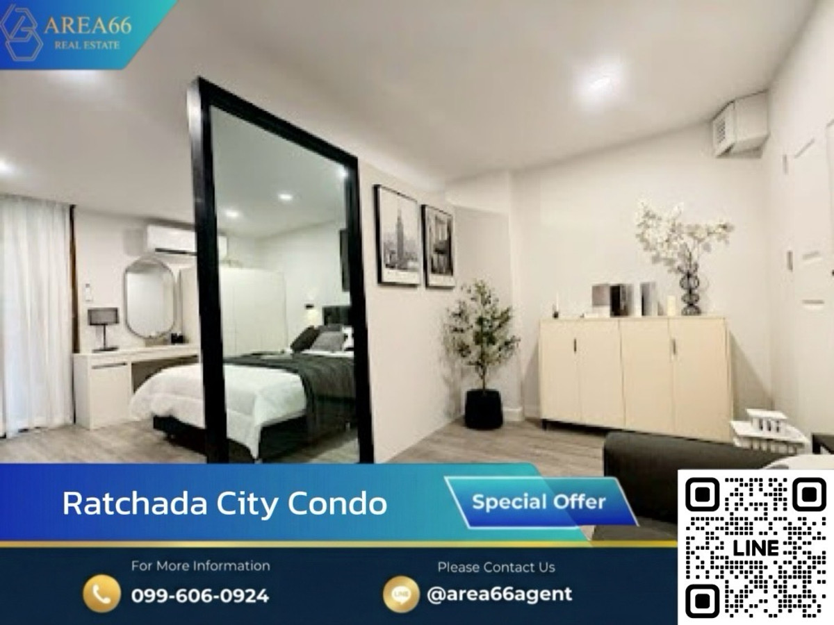 🔥 Beautiful room, good light, nice atmosphere, Ratchada City Condo. 🔥 Beautiful room, good light, nice atmosphere, Ratchada City Condo.