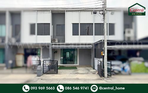 ทาวน์โฮม พลีโน่ ราชพฤกษ์ - รัตนาธิเบศร์ หน้าบ้านไม่ชนใคร สภาพดี พร้อมอยู่