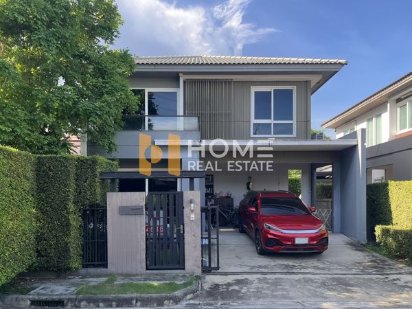 บ้านหลังมุม สภาพดี ใกล้ส่วนกลาง 🏡 มัณฑนา อ่อนนุช - วงแหวน 4 / 3 ห้องนอน (ขาย), Manthana Onnut– Wongwaen 4 / 3 Bedrooms (FOR SALE) POON131