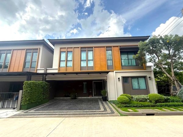 บ้านเดี่ยว 4ห้องนอน ห้องน้ำในตัวทุกห้อง ต้นถนน345 ใกล้ม.รังสิต ติด ฟิวเจอร์ 