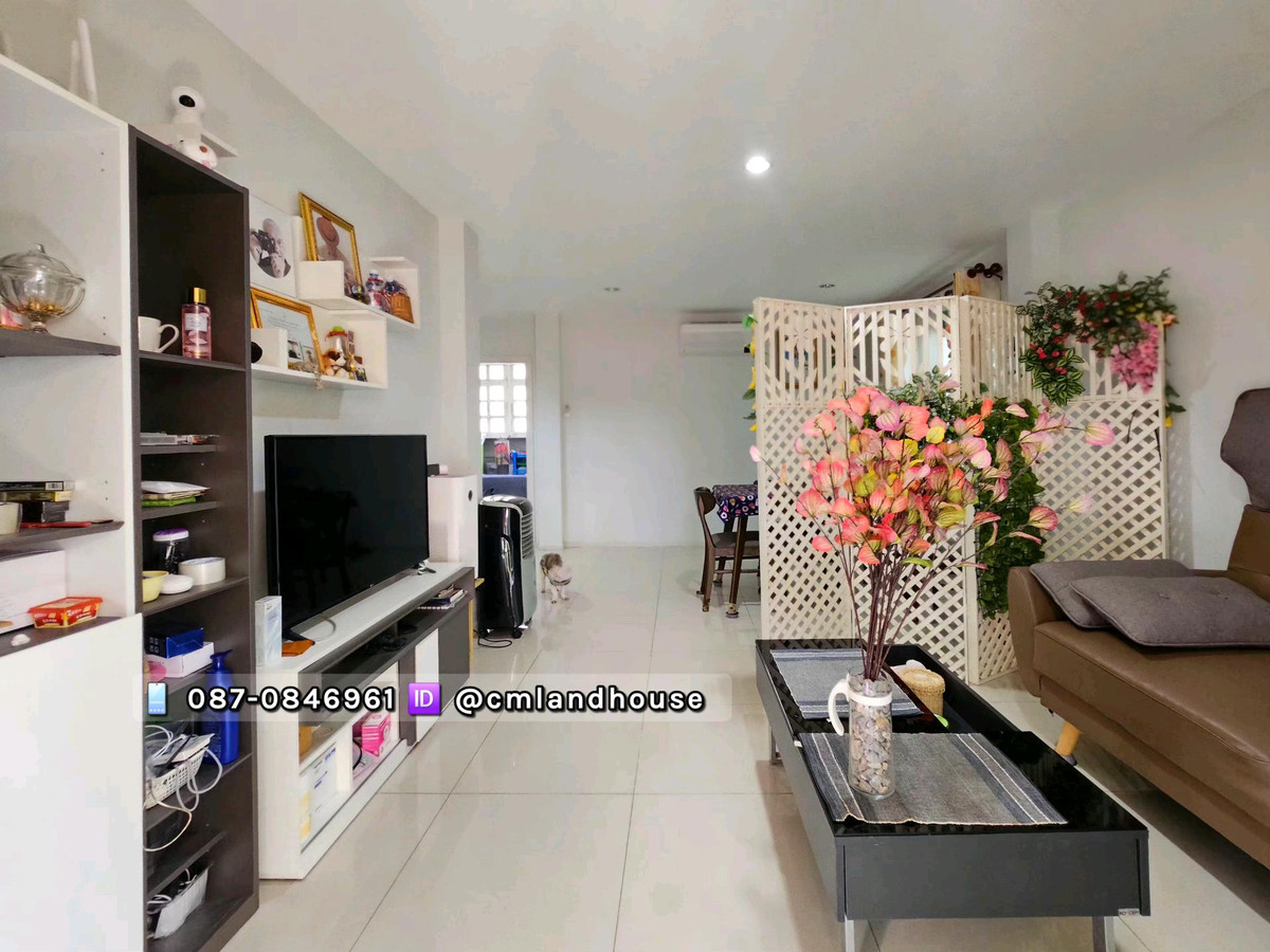 บ้านสวย ใหม่กริ้บ 4 ห้องนอน เดอะปาล์มการ์เด้น7 ก่อนถึง ม.แม่โจ้ เข้าซอยจากถนนหลวงแค่ 500ม. (ซอยข้าง สภ.แม่โจ้) ขายต่ำกว่าทุนหลายแสน แถมเฟอร์นิเจอร์ครบพร้อมอยู่ – รูปที่ 3