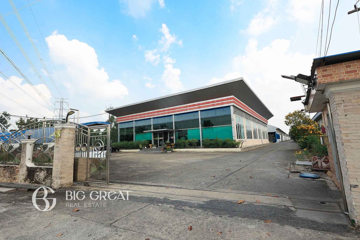 ขายคลังสินค้า พร้อมอาคารสำนักงาน ทำเลถนนบางบัวทอง–สุพรรณบุรี (ทางหลวง 340) รหัสทรัพย์ X2651 – รูปที่ 4