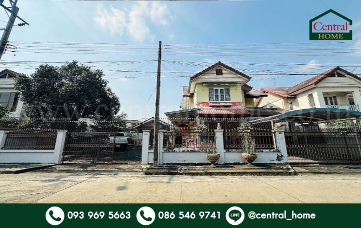 บ้านเดี่ยว 124 ตร.วา หมู่บ้าน สุชา - บางบัวทอง หลังใหญ่ ทำเลดี ราคาถูก