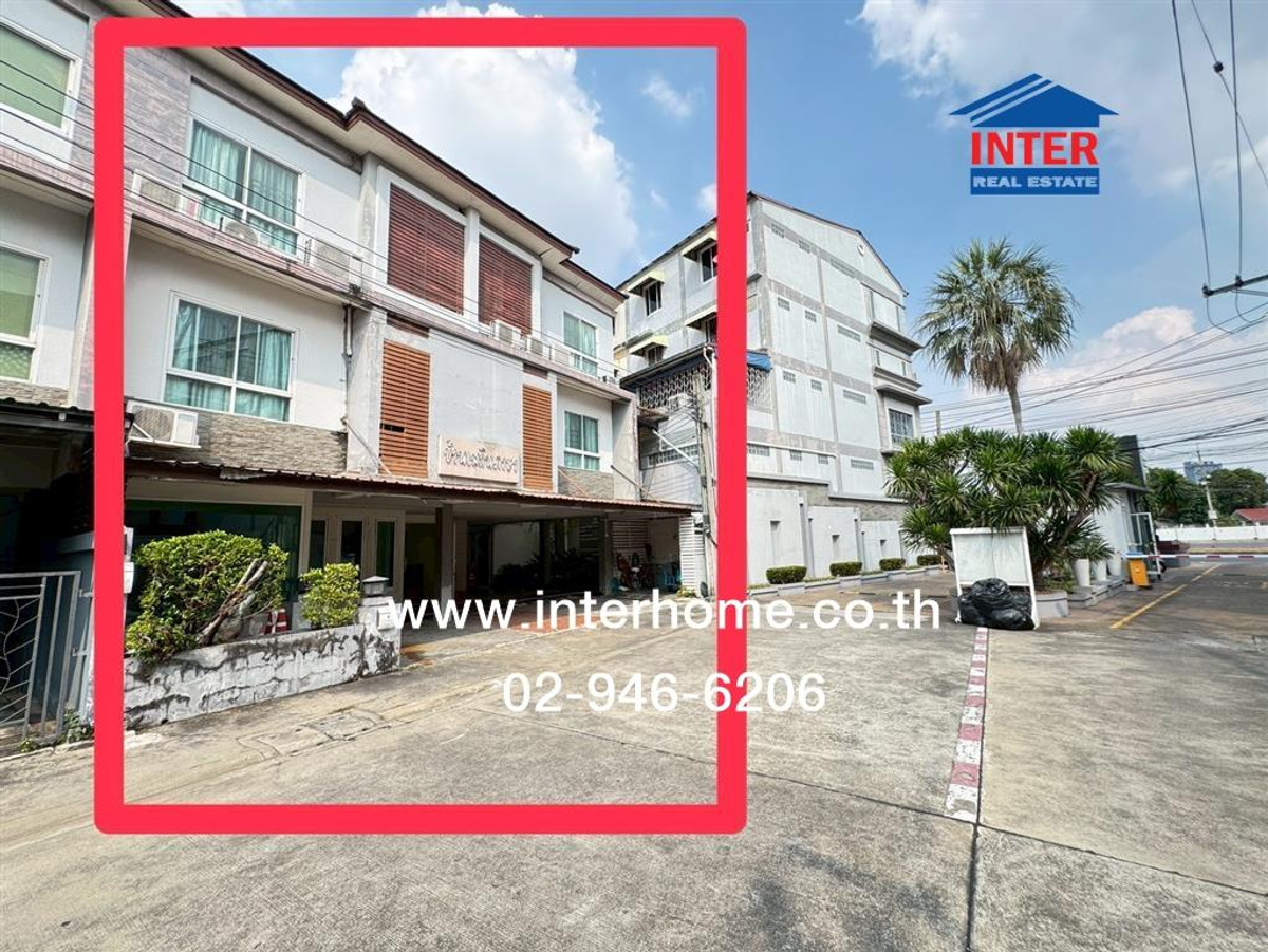 โฮมออฟฟิศ 3 ชั้น 132 ตร.ว. โครงการธาราดี ราชพฤกษ์ ติดถนนราชพฤกษ์ ถนนรัตนาธิเบศร์ เมืองนนทบุรี นนทบุรี