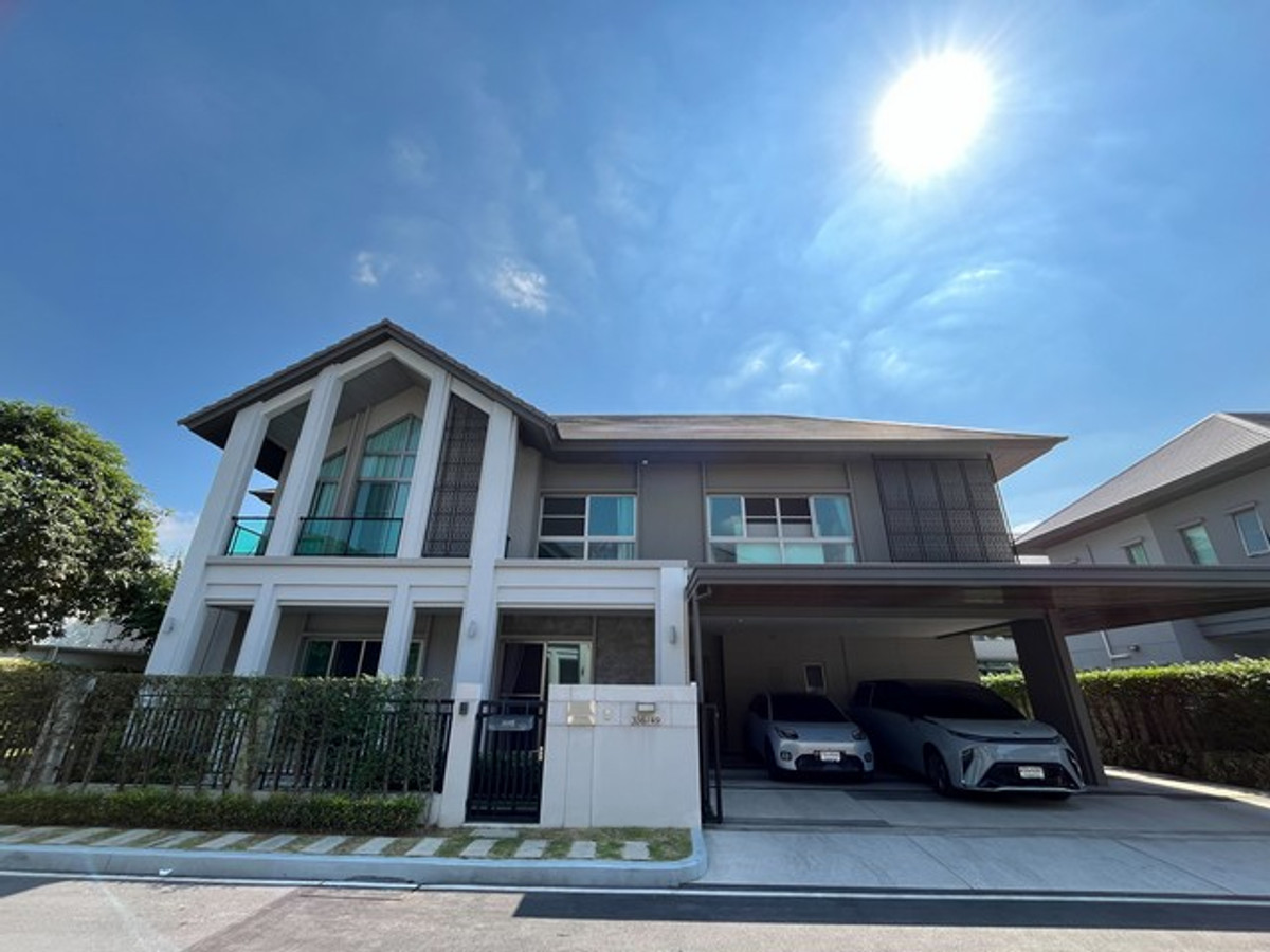 Corner house for sale, Bangkok Boulevard Signature, Phetkasem - Pinklao, near The Mall Bang Khae, only 5 minutes. Corner house for sale, Bangkok Boulevard Signature, Phetkasem - Pinklao, near The Mall Bang Khae, only 5 minutes.